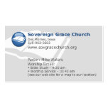 Sovereign Grace Church - For Whom Did Christ Die? business cards