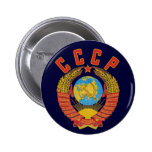 Soviet Coat of Arms CCCP button