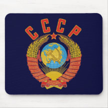 Soviet Coat of Arms CCCP mousepad