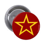 Soviet flag star button