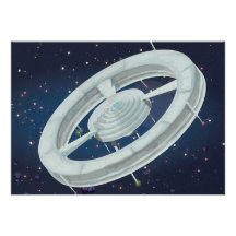 Soviet Space Station Personalized Invites