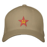 Soviet Star embroidered hats