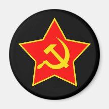 Soviet Star Magnet