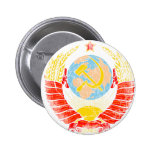 Soviet Union Coat Of Arms Vintage Button
