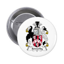 Sowerby Family Crest Button