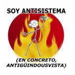 Soy antisistema... t-shirts
