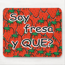 Soy fresa mousepad