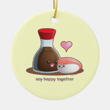 Soy Happy Ornament