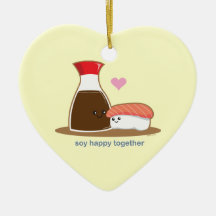 Soy Happy Together Christmas Ornament