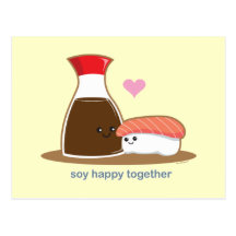Soy Happy Together Postcards