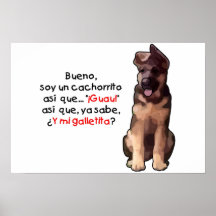 Soy un cachorrito posters