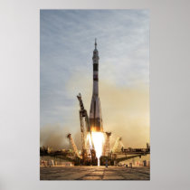 Soyuz TMA-5 launch Poster Spaceship