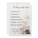 Spa Day Custom Invite