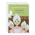 SPA Girls PARTY Birthday or Bridal Shower 5x7