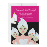 SPA Girls PARTY Birthday or Bridal Shower 5x7