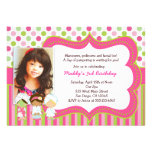 Spa Manicure Pedicure Birthday Party invitations