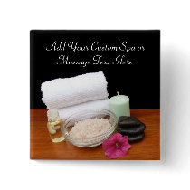 Spa/Massage/Pedicure Salon Scene Black/Colour