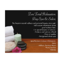 Spa/Massage/Pedicure Salon Scene Black/Colour