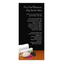 Spa/Massage/Pedicure Salon Scene Black/Colour