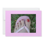 Spa Party Invitations!