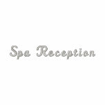 Spa Reception Embroidered Shirt