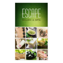 Spa Salon Sauna Banya Beauty Nails Business Card