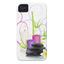 Spa theme iPhone 4 case