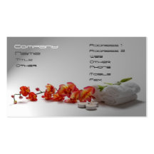 SPA, Wellness Business Cards