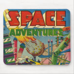Space Adventurers Comic Book mousepads