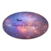 Space Aeroplane Stickers