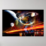 Space age poster posters
