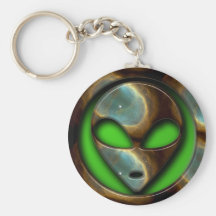 SPACE ALIEN KEY CHAIN