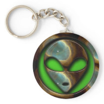 SPACE ALIEN KEY CHAIN