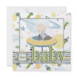 Space Baby Square invitations