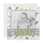 Space Baby TY Square invitations