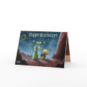 Space Bugs Adventure Birthday Card