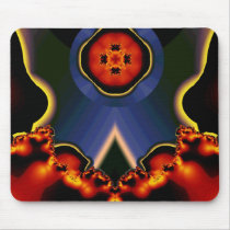 Space buttoned mouse pad