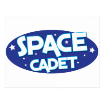 SPACE CADET POST CARD