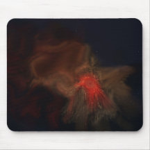 Space chicken mouse mat