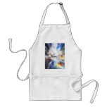 Space Clouds Craft aprons