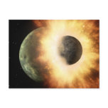 Space Collision postcards