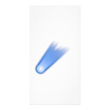 Space Comet Photo Card