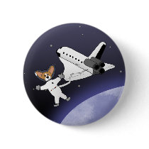 Space Corgis Button
