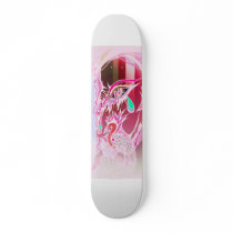 Space Cowboy Winter Magenta Solace Edition Skate Board Deck