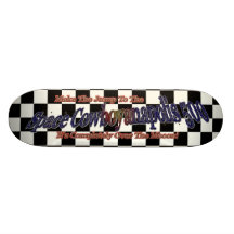 Space Cowboyanapolis 5oo-Completely Over The Moon! Skate Board