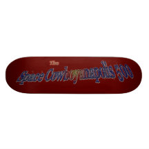 Space Cowboyanapolis 5oo-Completely Over The Moon! Skate Boards