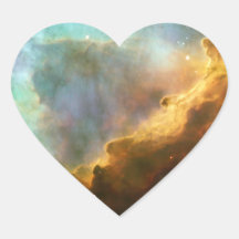 SPACE HEART STICKERS
