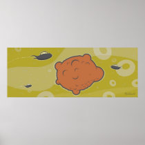 Space Invader Poster