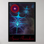 Space Invaders 2 Poster posters