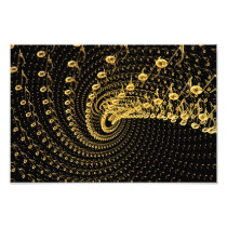 Space melody swirl photo print